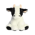 Aurora World Black & White Cow Plush Toy - 13 Inch