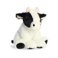 Aurora World Black & White Cow Plush Toy - 13 Inch