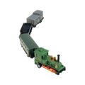 Pullback Train Set Toy Green Engine