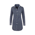 Women's Denim Tunic Cardigan Indigo