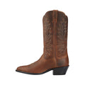 Ariat Women's Heritage R Toe Western Boots Distressed Brown