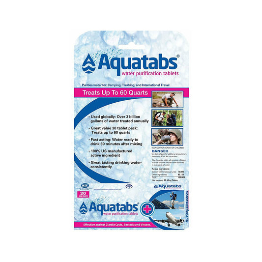 Aquatabs NADCC 30 pack