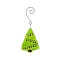 DEMDACO Christmas Tree Glass Ornament