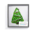 DEMDACO Christmas Tree Glass Ornament, alternate view 1