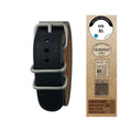 M.H. Bertucci Olive Brown Duration Leather Watchband - 7/8 Inch