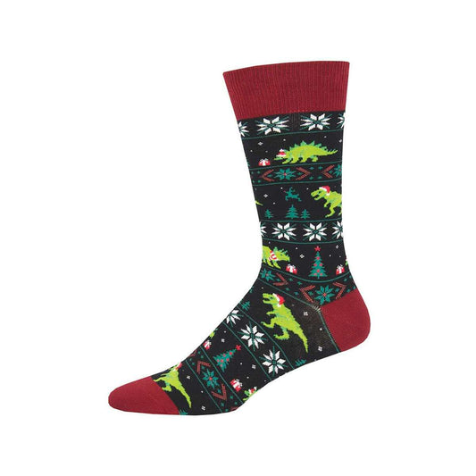 Socksmith Santasaurus Rex Crew Socks
