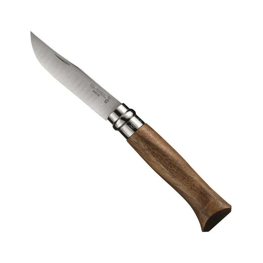 Opinel No.08 Walnut Stainless Steel Pocket Knife