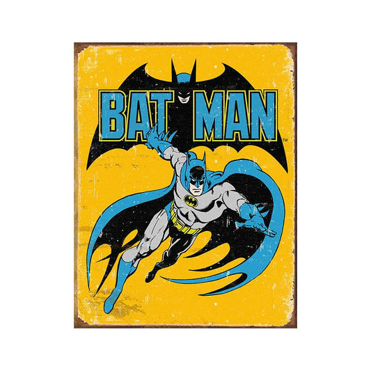 Retro Batman Tin Sign
