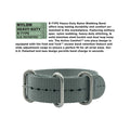 M. H. Bertucci DX-3 Plus Watch - Vintage Drab/Black