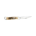 Peanut Amber Bone Knife
