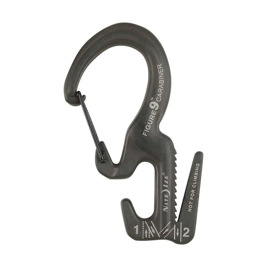 Figure 9 Large Rope Tightener Carabiner Black