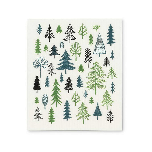 Abbott Swedish Allover Trees Dishcloths - 2 Pack