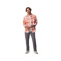 Columbia Men's Clemson University Flare Gun Flannel Long Sleeve Shirt