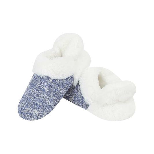 Snoozies Women's It's A Wrap Plush Slippers