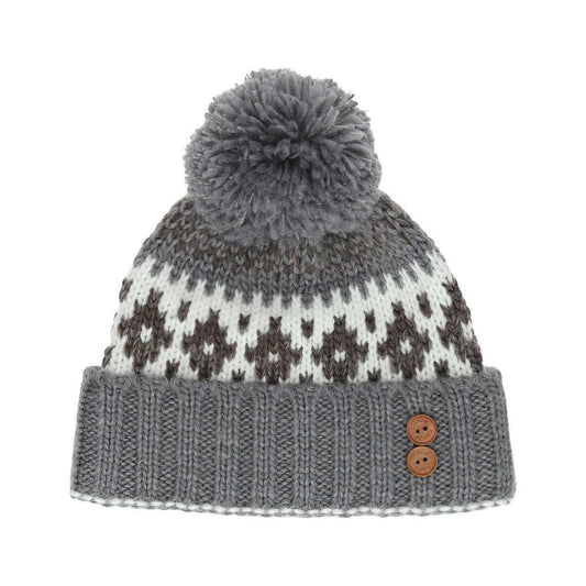 Chaos Women's Sauveur Jacquard Pom Beanie