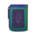 ili New York Women's Vertical Zip Card Wallet