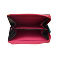 ili New York Women's Vertical Zip Card Wallet