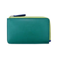 ili New York Women's Leather Flat Card Case