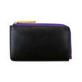 ili New York Women's Leather Flat Card Case