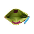 ili New York Women's Leather Flat Card Case