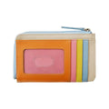 ili New York Women's Leather Flat Card Case