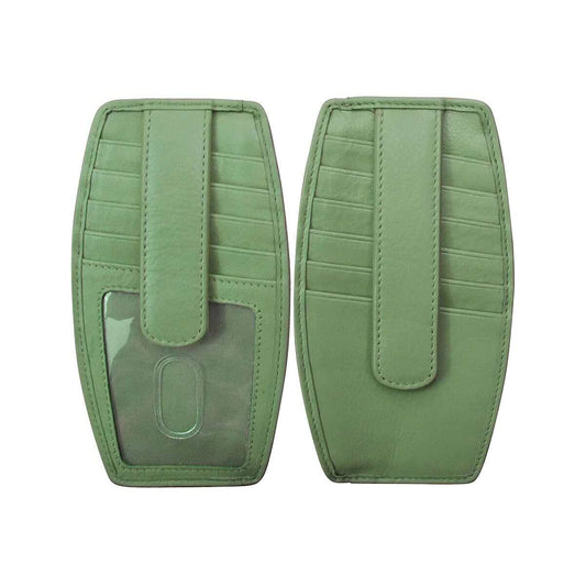 ili New York Women's Card Holder with Zipper Pocket