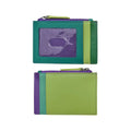 ili New York Women's Zip ID Card Case