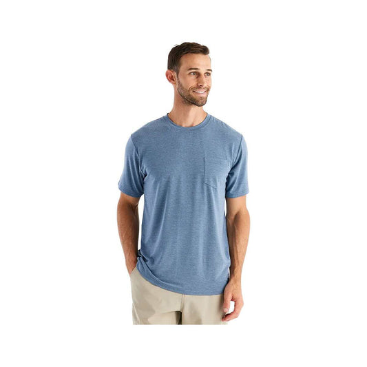 Free Fly Men's Bamboo Flex Short Sleeve Pocket T-Shirt