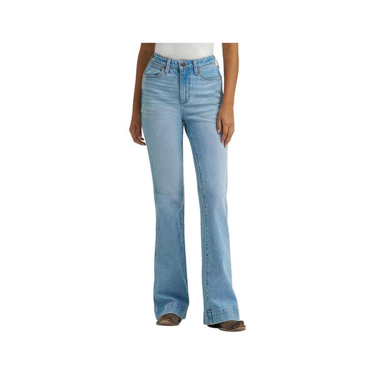 Wrangler Women's Retro Bailey High Rise Trouser Jeans