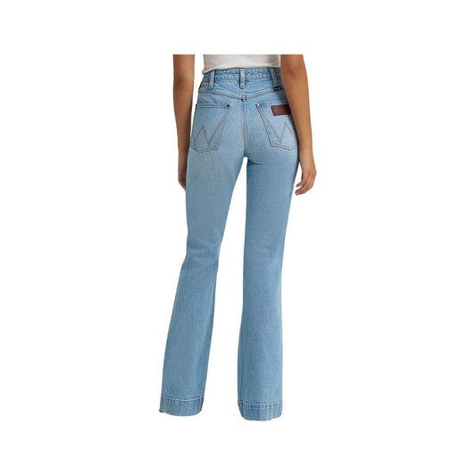 Wrangler Women's Retro Bailey High Rise Trouser Jeans