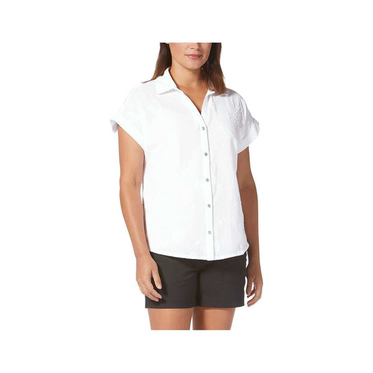 Royal Robbins Women's Oasis Short Sleeve Button-Down Shirt