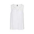 North River Women's Sirretta Crochet Henley Sleeve Top