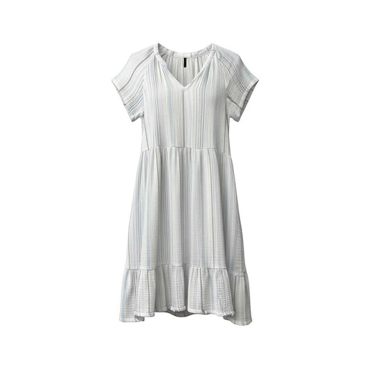 North River Women's Thistle Tiered Short Sleeve Dress