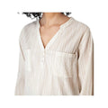 Aventura Women's Beachcomber Patterned Long Sleeve Popover Shirt