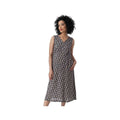 Aventura Women's Sorrento Printed Midi V-Neck Sleeveless Dress