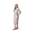 Aventura Women's Good Vibes Boho Striped Long Sleeve Dress