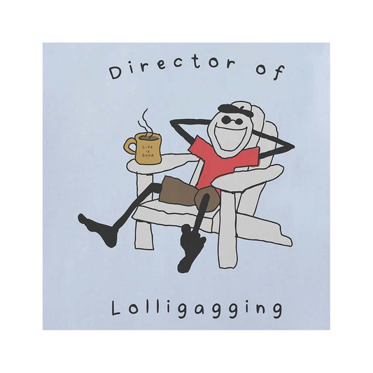 Life is Good Men's Director of Lollygagging Short Sleeve Crusher-Lite T-Shirt
