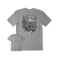 Life is Good Men's Crescent Mountain Short Sleeve Crusher T-Shirt