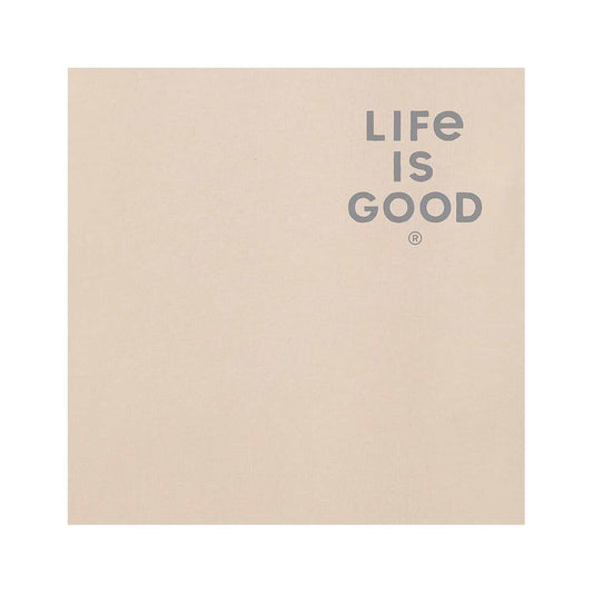 Life is Good Men's Full Moon Canoe Short Sleeve Crusher T-Shirt
