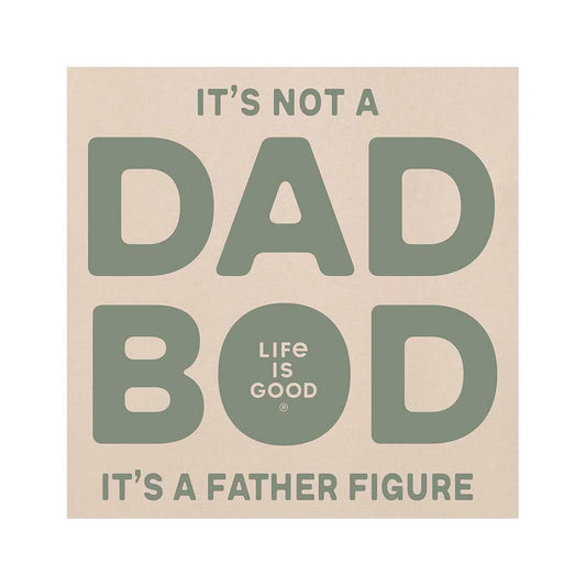 Life is Good Men's Not a Dad Bod Short Sleeve Crusher Lite T-Shirt