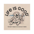 Life is Good Men's Best Things Adirondack Dog Short Sleeve Crusher Lite T-Shirt