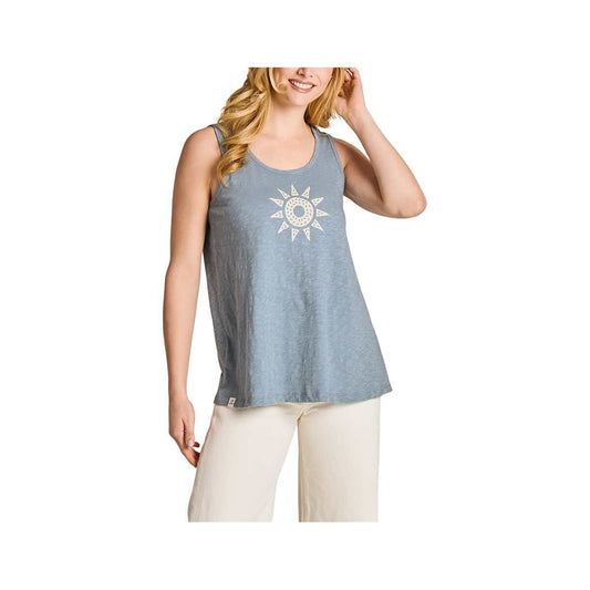 Life is Good Women's Crafty Sun Slub Easy Fit Tank Top