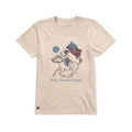 Life is Good Women's Cowgirl Flag Short Sleeve Crusher T-Shirt