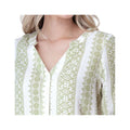 Old Ranch Women's Anna Smocked 3/4 Sleeve Blouse