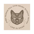 Life is Good Women's Some Cats Find Your Heart Without Trying Short Sleeve Crusher Lite T-Shirt