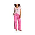 Life is Good Women's Strawberry Floral Pattern Snuggle Up Sleep Pants