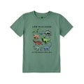 Life is Good Kids Prehistoric Era Dinosaurs Short Sleeve Crusher T-Shirt