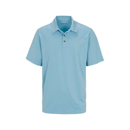 North River Men's Performance Yarn Dyed Short Sleeve Polo Shirt