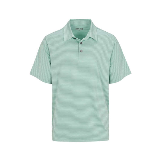 North River Men's Performance Yarn Dyed Short Sleeve Polo Shirt