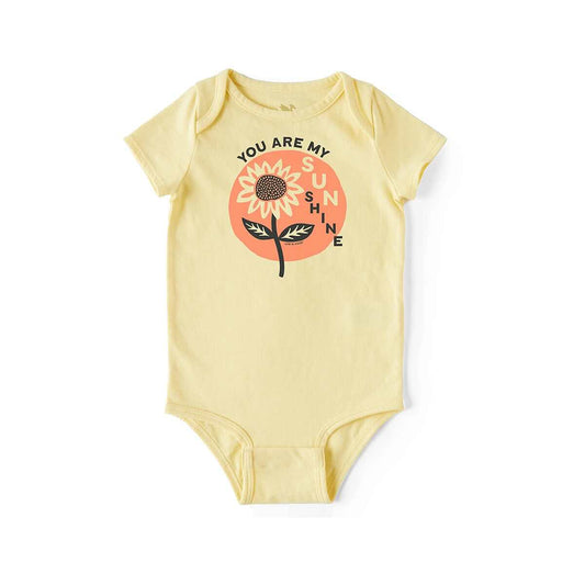 Life is Good Baby You Are My Sunflower Short Sleeve Crusher Bodysuit